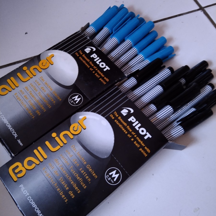 

Pulpen Pilot Balliner 0.8 mm (Per Pcs) - Biru