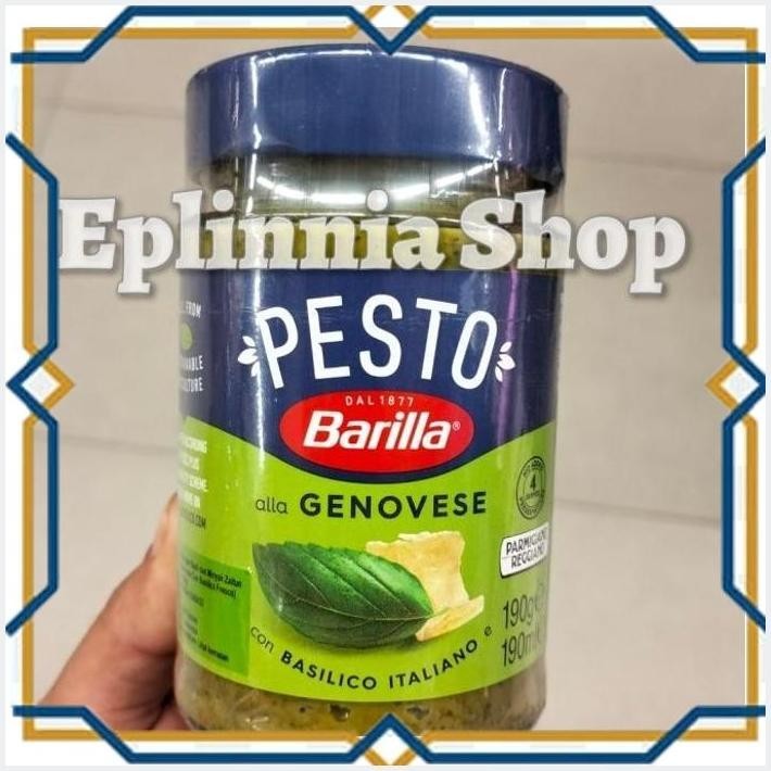 

[EPL] BARILLA GENOVESE BASILICO PESTO 190 GR - SAUS BUMBU PASTA