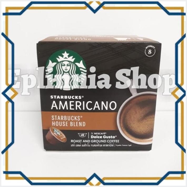 

[EPL] STARBUCKS AMERICANO HOUSE BLEND DOLCE GUSTO COFFEE 12'S BOX - KOPI