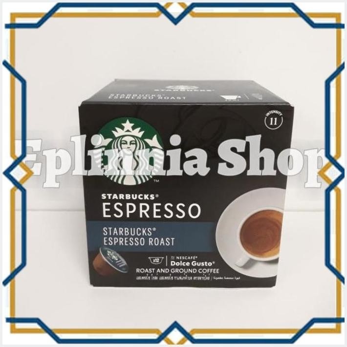 

[EPL] STARBUCKS ESPRESSO ROAST DOLCE GUSTO COFFEE 12'S BOX - KOPI