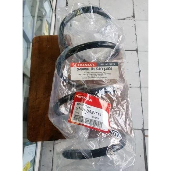 Front Coil Spring Per Keong Shock Breaker Absorber Jazz Gd3 Idsi Vtec