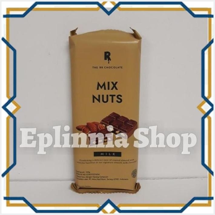 

[EPL] THE RR CHOCOLATE MIX NUTS MILK 100 GR - COKELAT