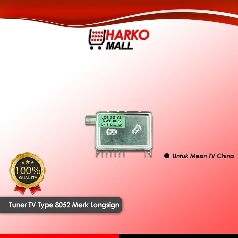 Tuner TV Analog Merk Longsign dengan Radio FM Untuk Mesin TV China RRT Universal Type 8052