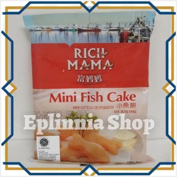 

[EPL] RICH MAMA MINI FISH CAKE 200 GR - KUE IKAN KEK IKAN MINI
