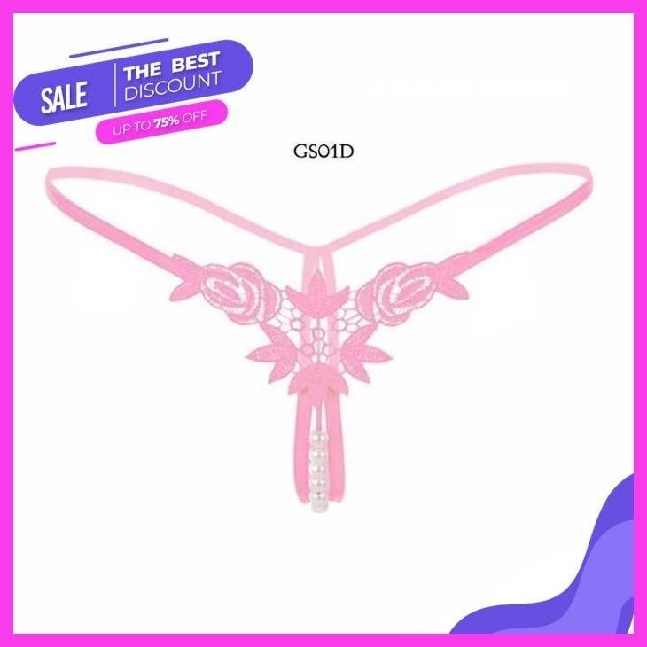 TERJAMIN BEST G STRING UNDERWEAR WANITA G STRING WANITA PREMIUM MERAH GSC