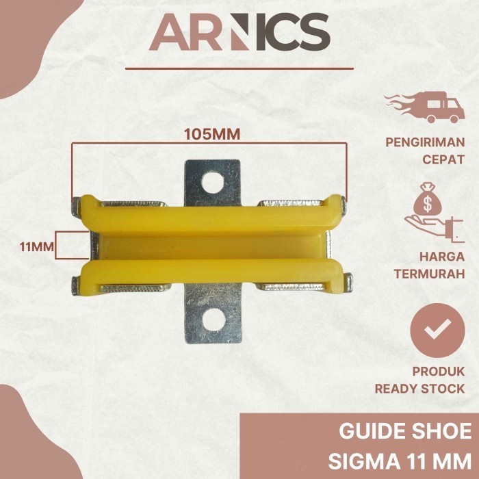 Promo Sigma Guide Shoe 11Mm / Elevator Guide Shoe / Guide Shoe Lift .