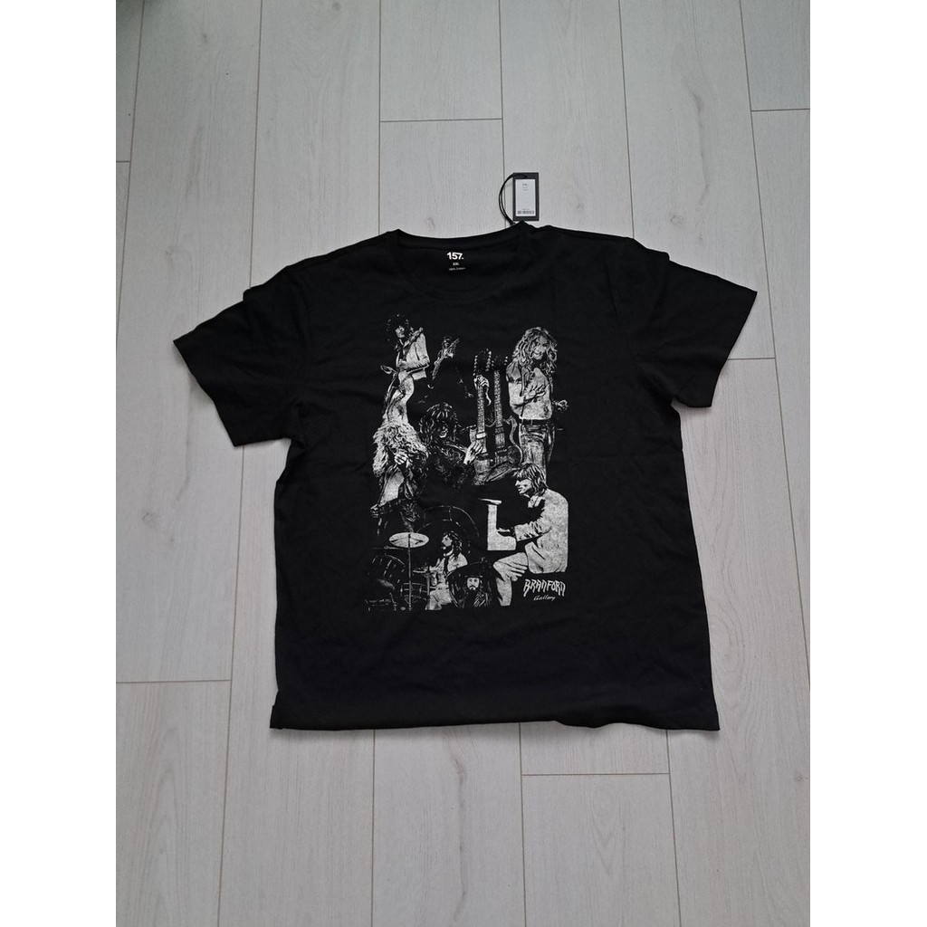 Led Zeppelin - Kemeja Sampul Album Led Zeppelin T-shirt Led Zeppelin Kaus Band Rock Kemeja Zeppelin 