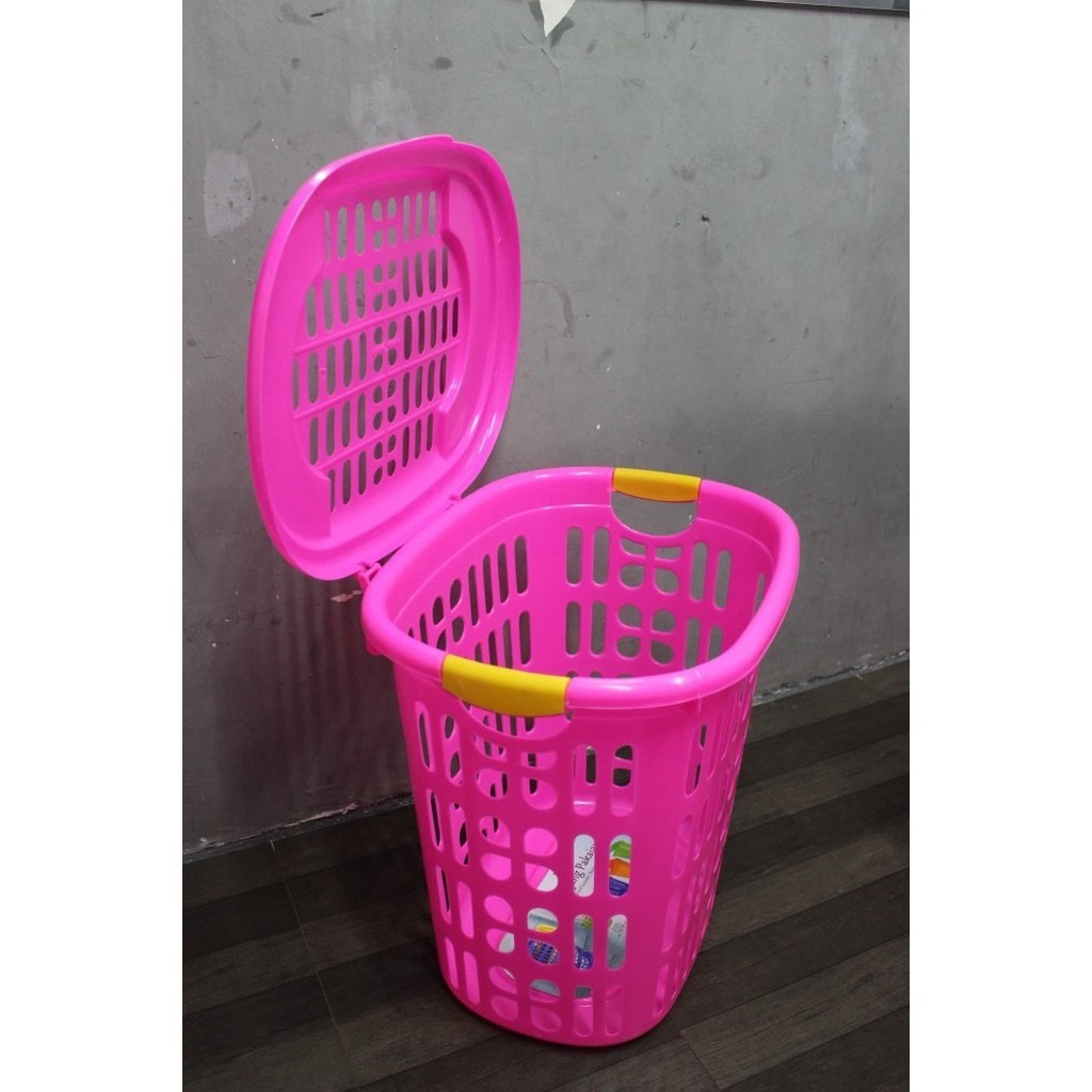 Laundry Basket Shinpo Kotak Keranjang Pakaian Kotor Cucian Baju Jumbo