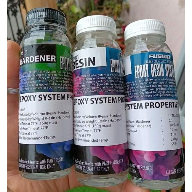 Resin Epoxy FUSION 500gr