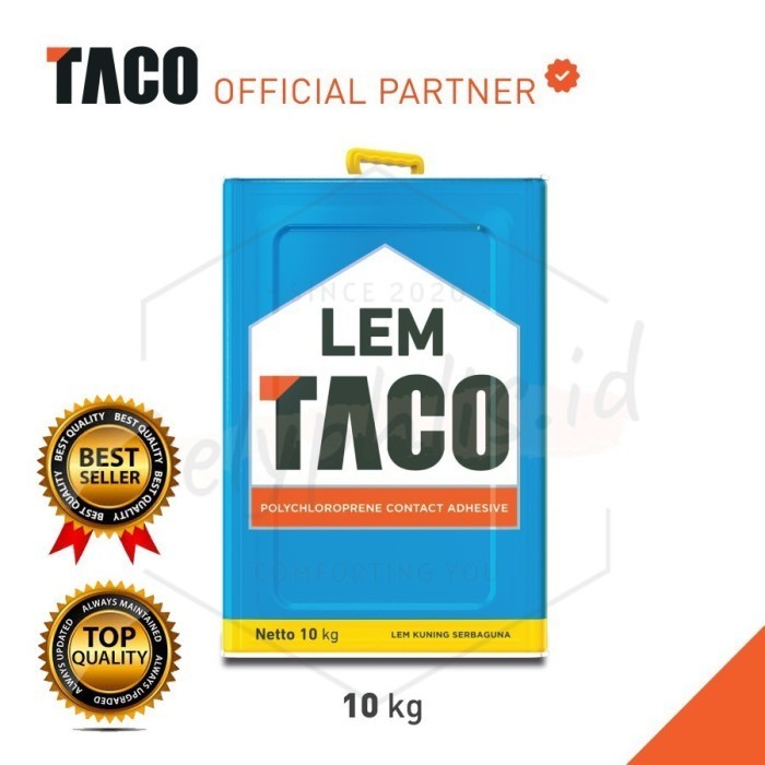 LEM TACO 10KG LEM HPL LEM KUNING LEM KAYU LEM VINYL PARQUET -