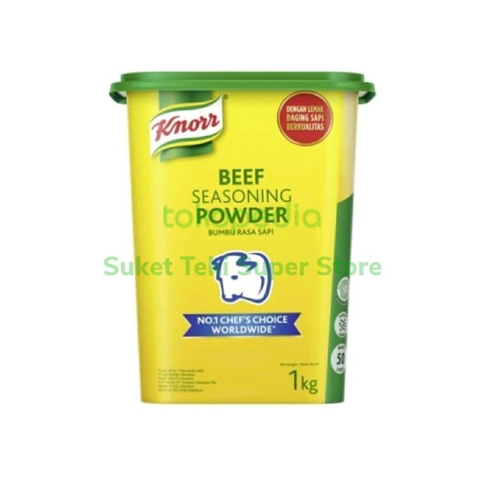 

Knorr Beef Seasoning Powder Kaldu Sapi 1Kg Gojek