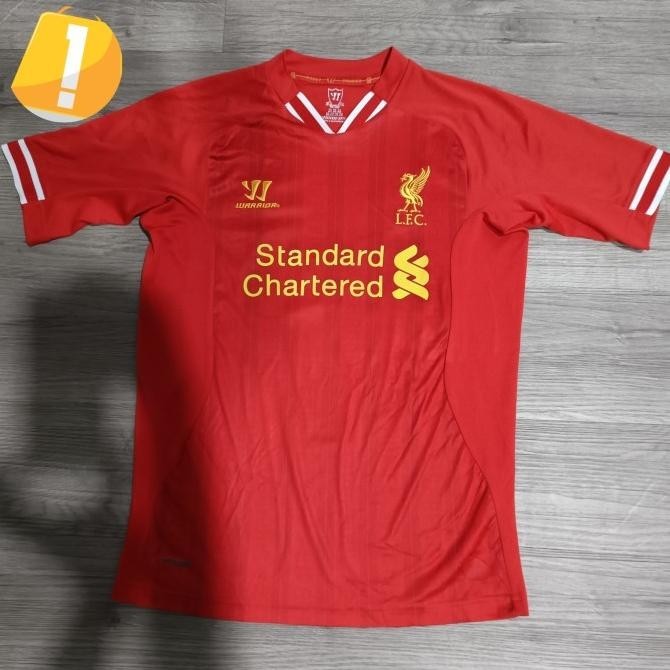 Warrior Luis Suarez Liverpool Home Jersey 2013 2014 Baju Bola Anak  Juragankawan12