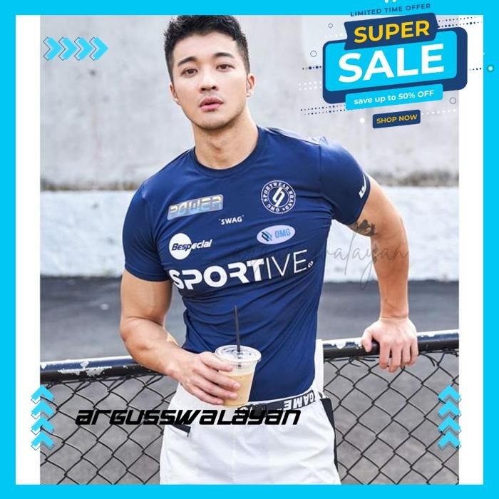 OMG T SHIRT, ON MY GAME SPORTIVE MUSCLE TEE EKSKLUSIF