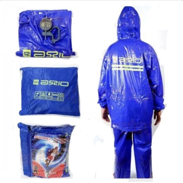 Jas Hujan Axio Karet Rubber Raincoat 298-Original 100%