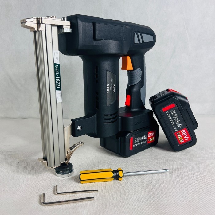 Mesin Tembak Paku Apr Japan Nail Gun Baterai Cordless Garansi Resmi