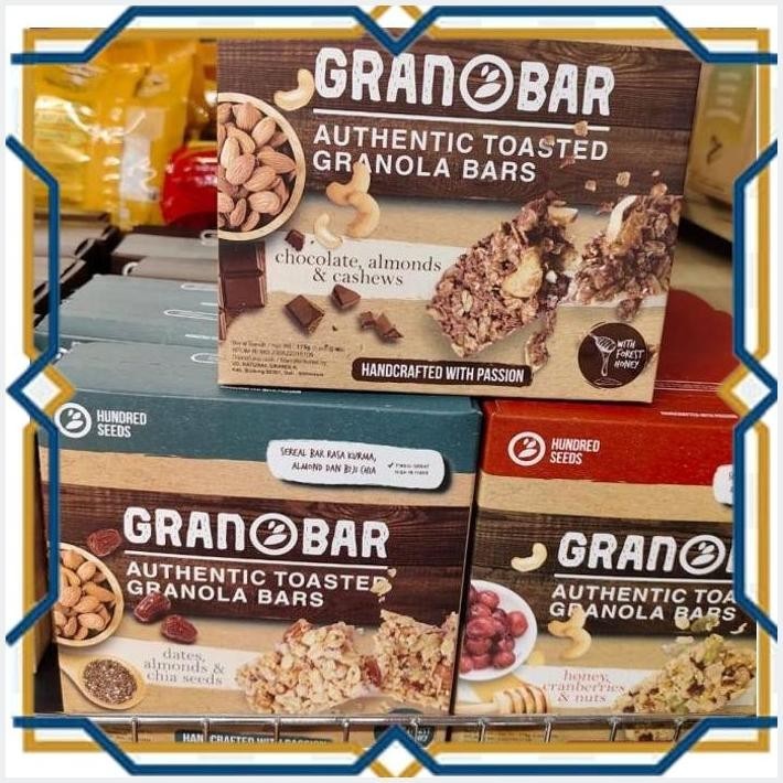 

[LDY] GRANOBAR AUTHENTIC TOASTED GRANOLA BARS 175GR ISI 5S