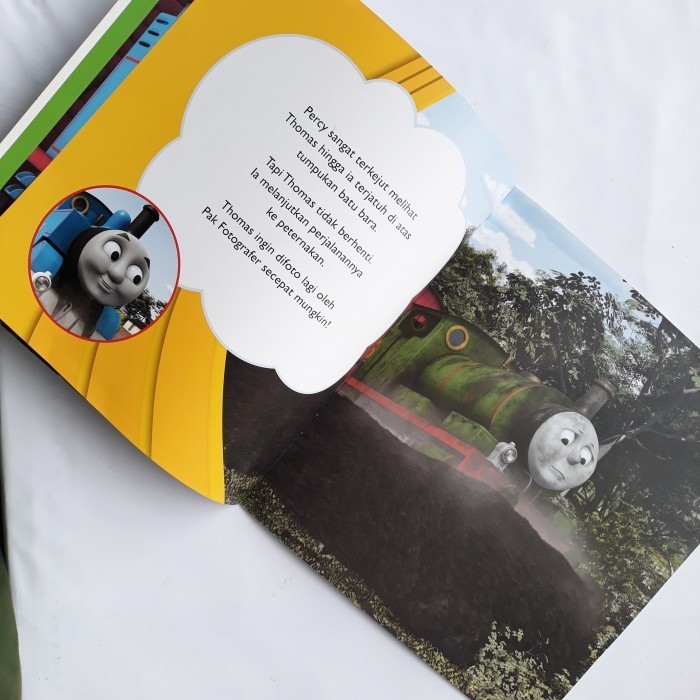 Buku Cerita Thomas & Friends Belajar Membaca Anak Erlangga For Kids