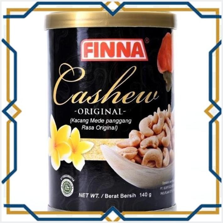 

[LDY] FINNA CASHEW ORIGINAL 140GR KACANG MEDE PANGGANG RASA ORIGINAL