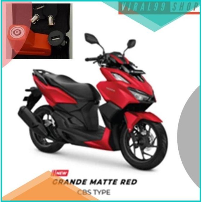 Gembok Pengaman Motor Honda Vario 160 Original 100% 19F3B2024 last sto