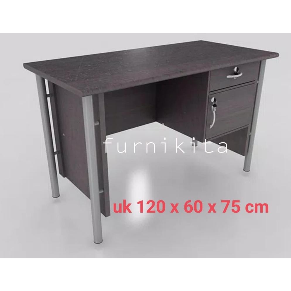 MEJA KANTOR MEJA TULIS KAKI BESI