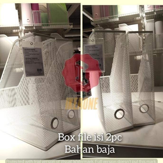 

Box file surat majalah besi 2 pc dokumen organizer LC