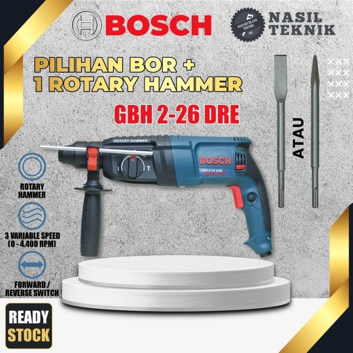 Bosch Bor Beton Gbh 2 26 Rotary Hammer