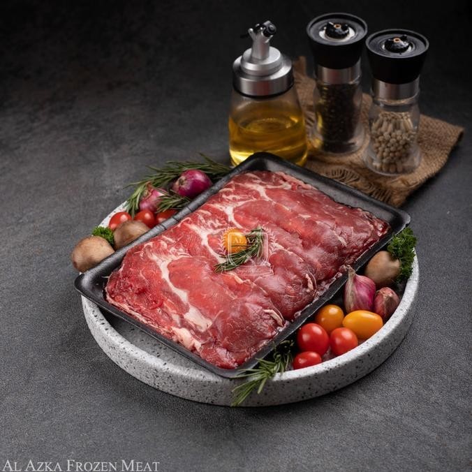 

Daging Slice Impor / Yakiniku Sukiyaki Shabu Sliced / Low Fat Slice MRS04