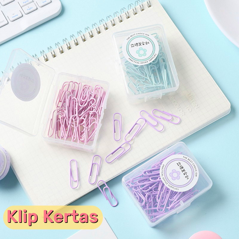

FREE SHIPPING / READY BALI KLIP KERTAS WARNA WARNI UNTUK KANTOR PAPER CLIPS MACARON PENJEPIT KERTAS MULTI WARNA UNTUK PELAJAR SEKOLAH KLIP BINDER LUCU CLIP METALIK JEPITAN KERTAS JEPITAN POTO