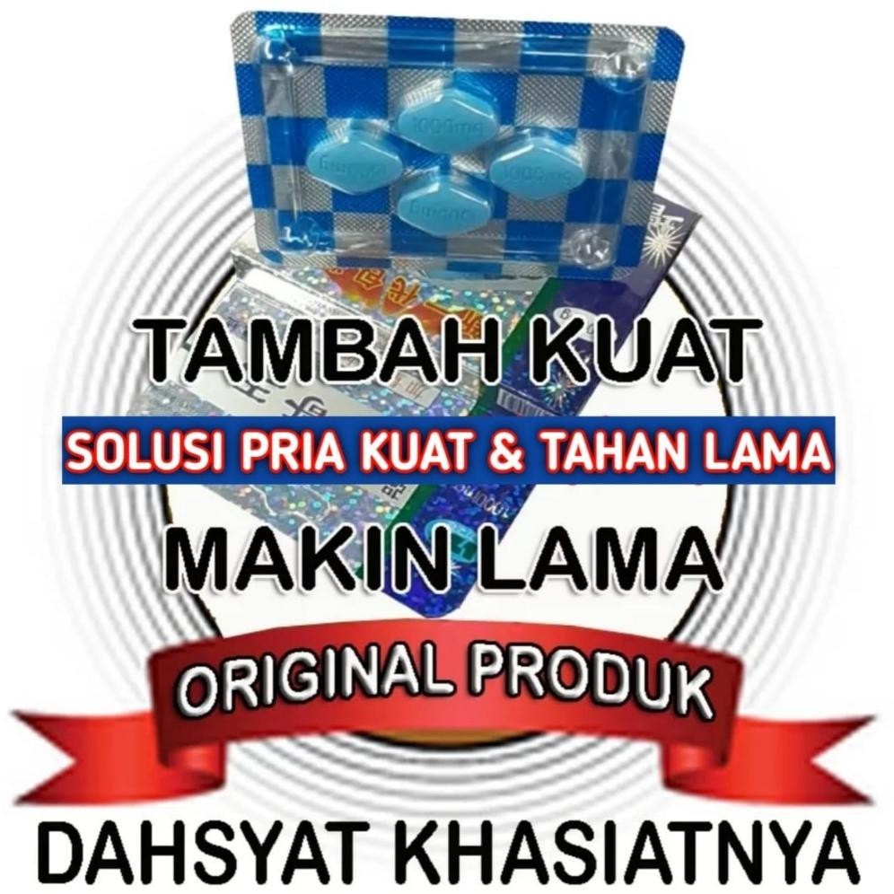 Paling dicari Vigra Cina Obat Kuat Pria Tahan Lama Pil Biru China Obat Penambah Stamina Pria Dewasa