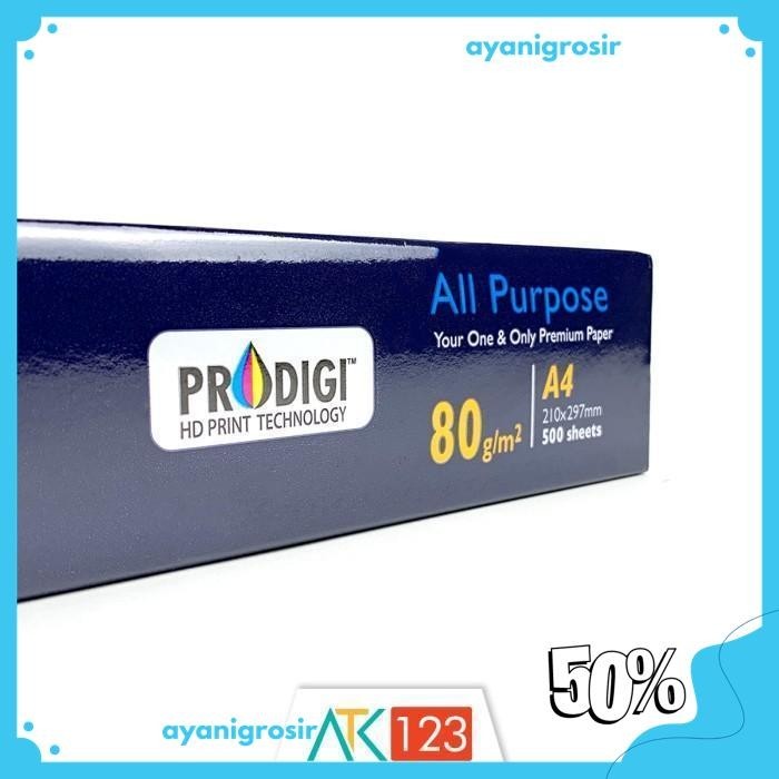 

KERTAS HVS A4 80 GSM - PAPER ONE GRATIS ONGKIR