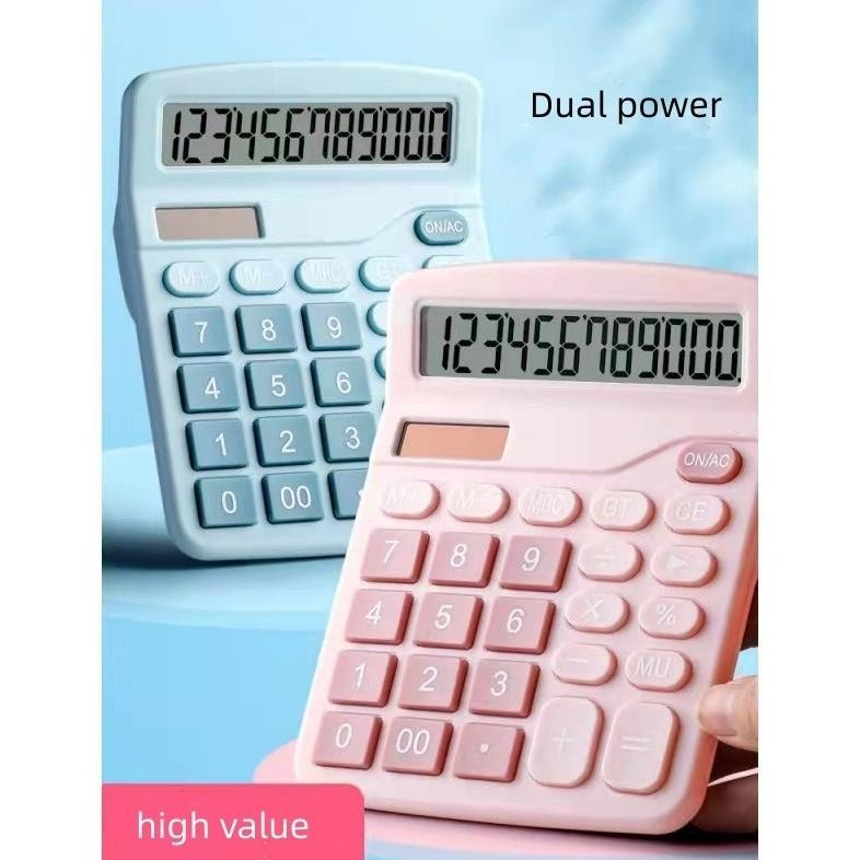 

KALKULATOR SURYA/ KALKULATOR WARNA 12-BIT BERGAYA SHOPEE