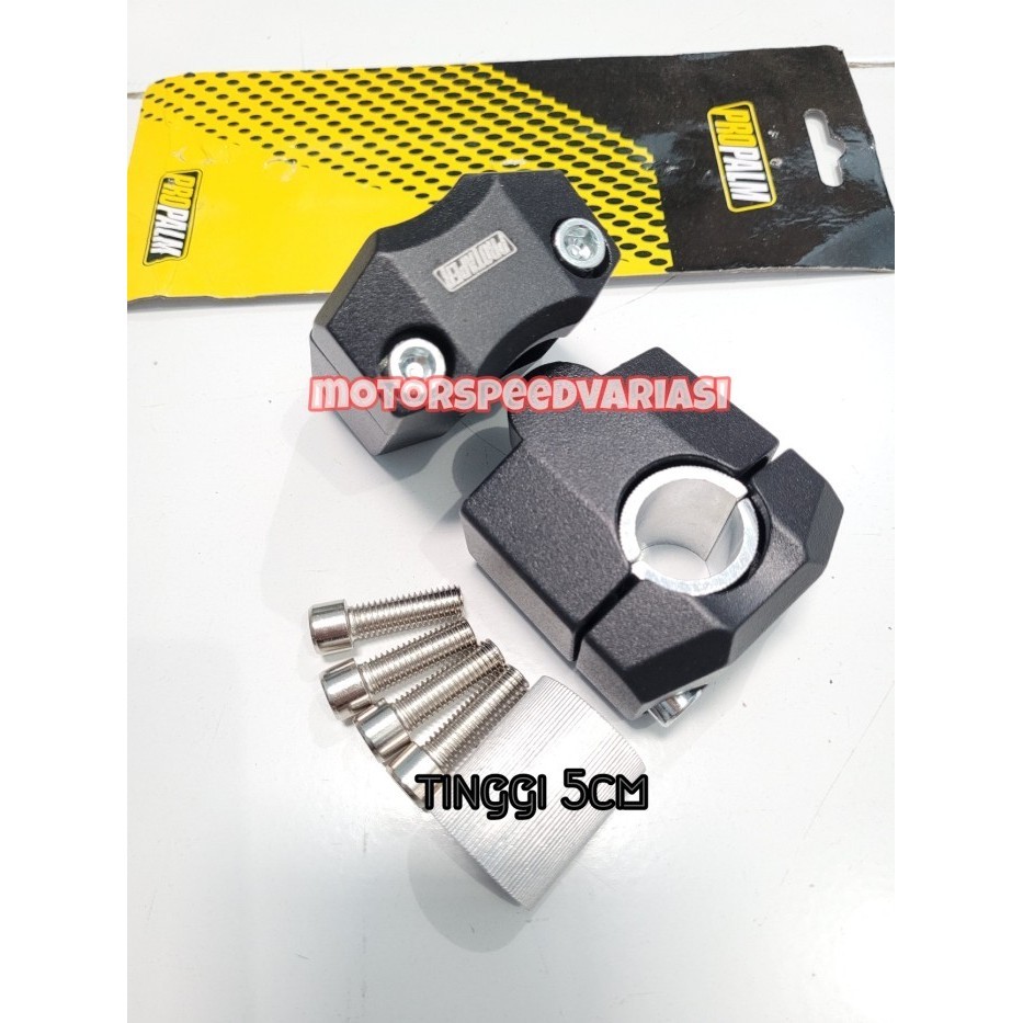 Riser Raiser Peninggi Stang Protaper Buat Ninja Vixion Nmax Pcx Tiger