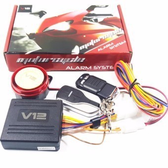 Alarm Motor V12 Dengan Starter Di Remot