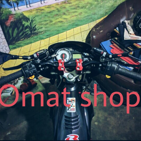 Paket Stang Rzr + Breket Dudukan New Honda Sonic150 & Satria Fu Fi Pnp
