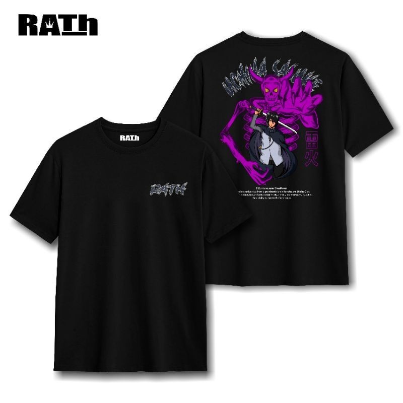 Kaos RATh Sasuke susano'o - Hitam