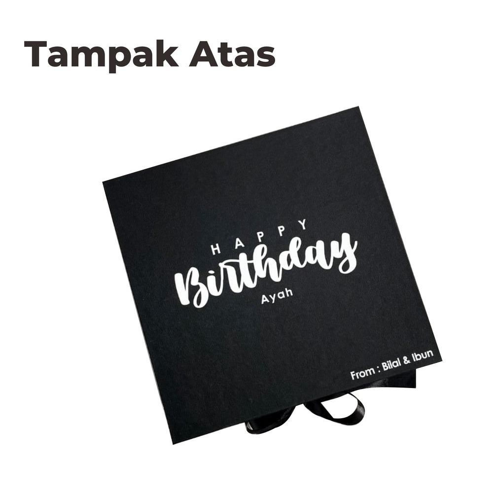 

rt-69 Hardbox Buka Pita [20x20x6] / Box Hampers / Kotak Kado / Box Pita / Giftbox / Box Kado / Hardbox Custom / Box Pita / Box Hitam / Box Hijab / Box Kemasan Termurah