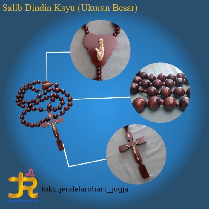 Mayu Rosario Dinding Besar/Rosario Dinding Rumah/Rosario Katolik/ Jr 27