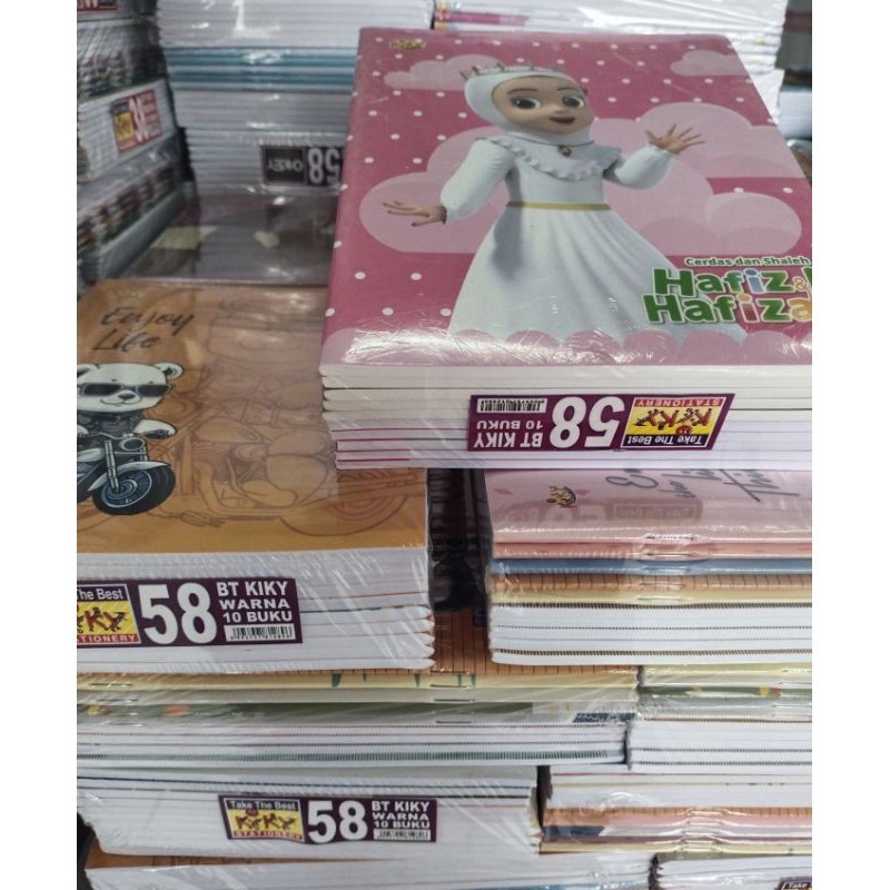 

buku tulis Kiky 58