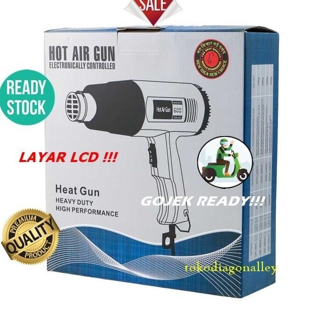 Blower Pemanas Kaca Film Sticker Solder Uap Pemanas Mika Lampu