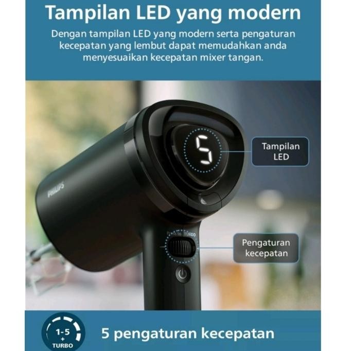 Promo Philips Hand Mixer Hand Chopper Blender 2In1 Hr3781/30 300 Watt Bhagaxalim