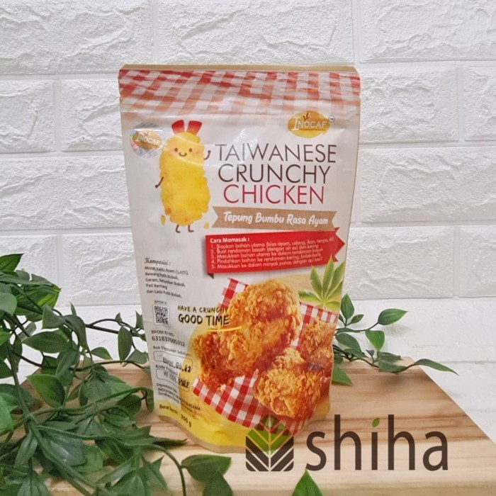

Terlaris Tepung Taiwanese Crunchy Chicken 200gr INOCAF Gluten Free Gulakong SALE