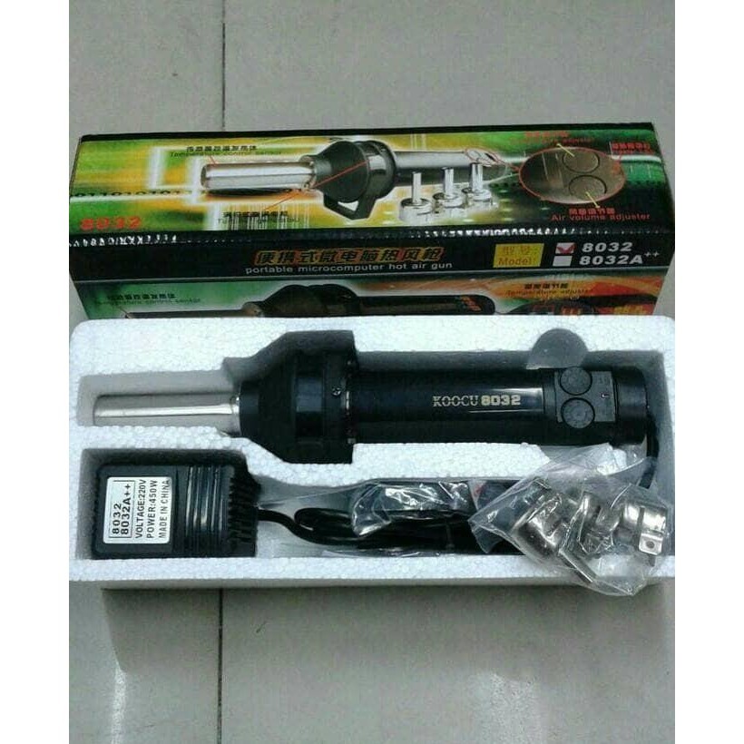 Solder Uap Portable Analog / Blower Portable Bagus Koocu 8032