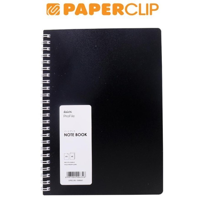 

HARGA DISKON NOTEBOOK A5 DAIICHI DPR25A5104060 BLACK
