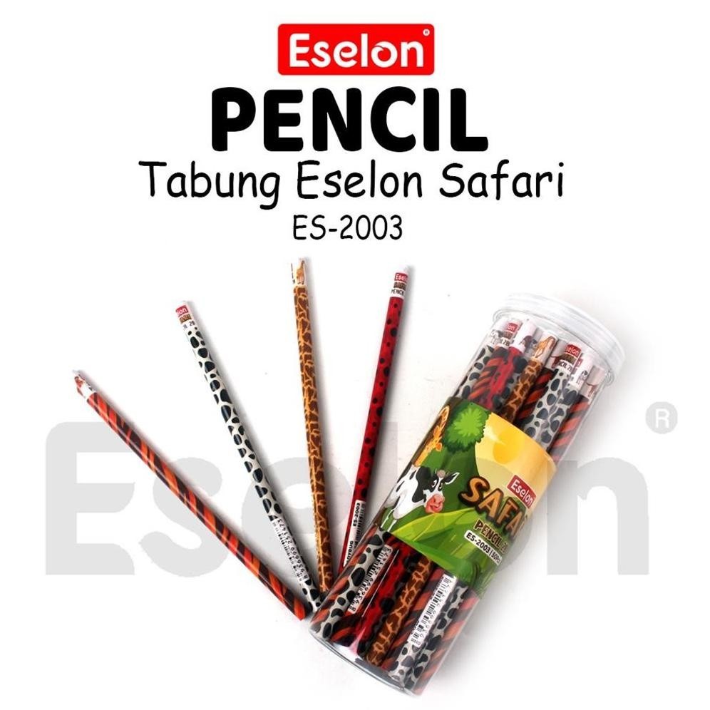 

50PCS PENSIL KARAKTER ESELON / 1 TABUNG PENSIL 2B KARAKTER COD