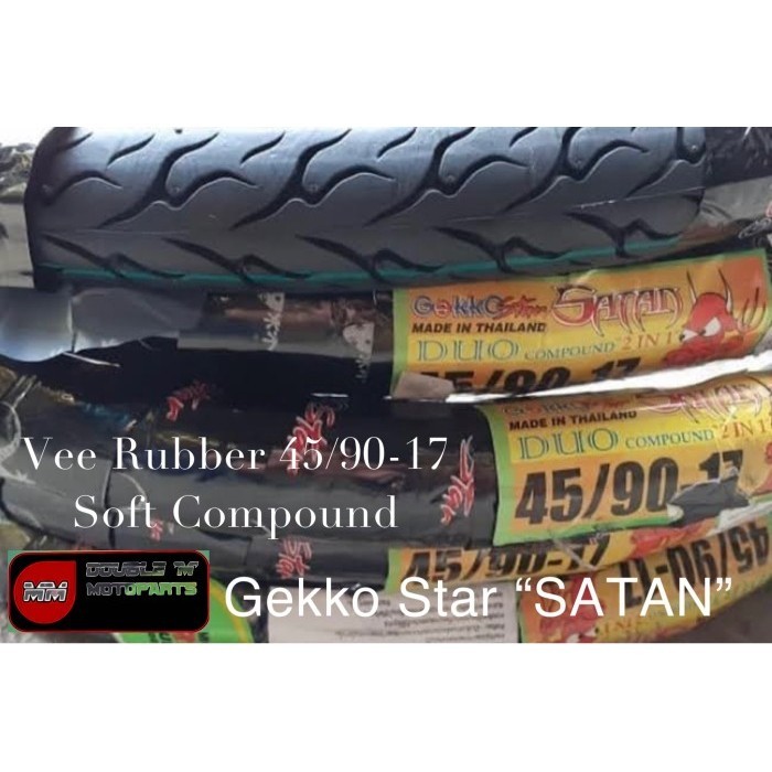 Ban Vee Rubber Gekko Satan Gekko Street Plus 45 90 17 Veerubber