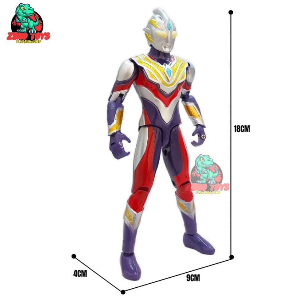 (mainan) Figure Ultraman Tiga Trigger Decker S.h.figuarts SHF Ultramen TERLARIS