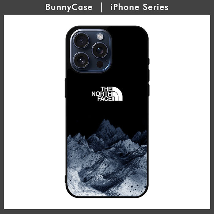 Case Casing iPhone 15 14 13 12 11 Pro Max Mini Plus iPhone X Xs Xr North Face LZ0123