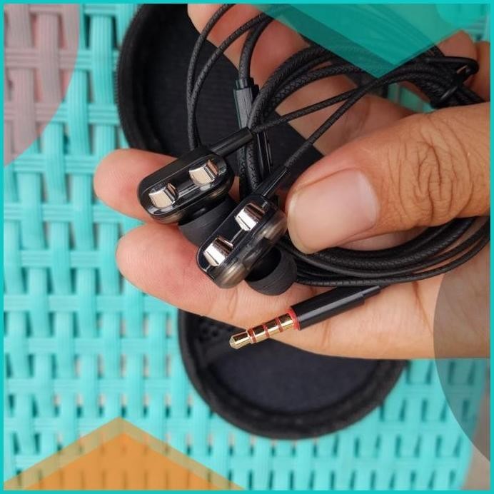 Headset Original GOON 4D Double Bass Jack 3.5 mm Earphone Goon Origina