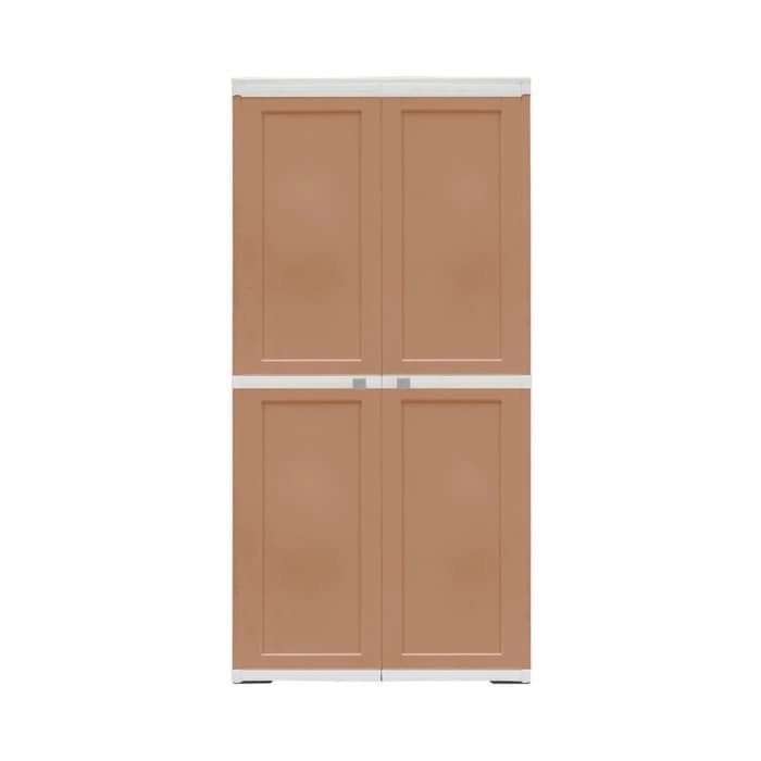 Lemari Plastik Club Spectra Large Premium Quality - Putih / Slchd