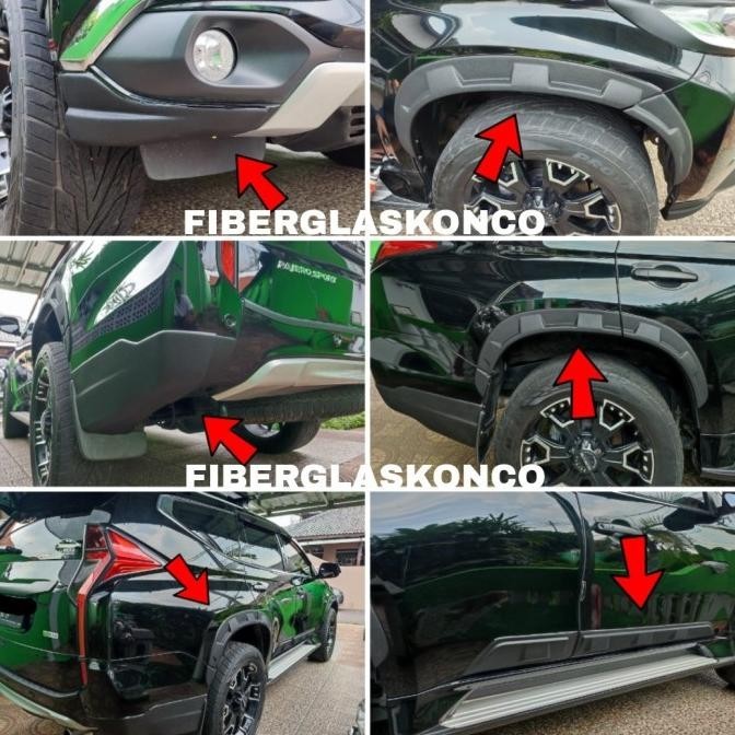 Over Fender Pajero Sport Rockford 2016-2019